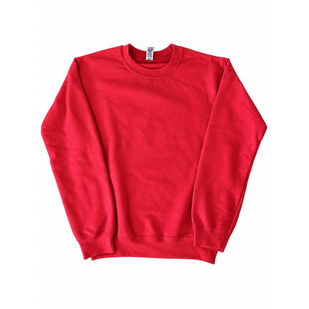 Red Gildan Crewneck Sweater